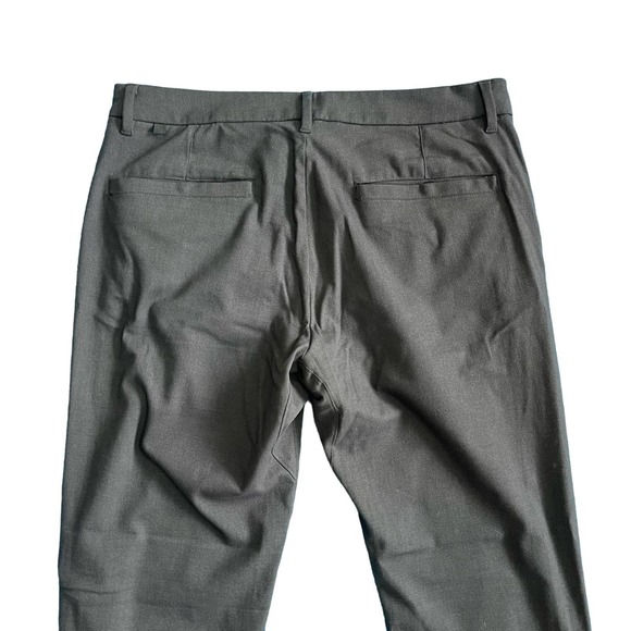 Lululemon Slim Tapered Twill Trousers Dark  Gray 32” Men’s Size 34 - Picture 5 of 8
